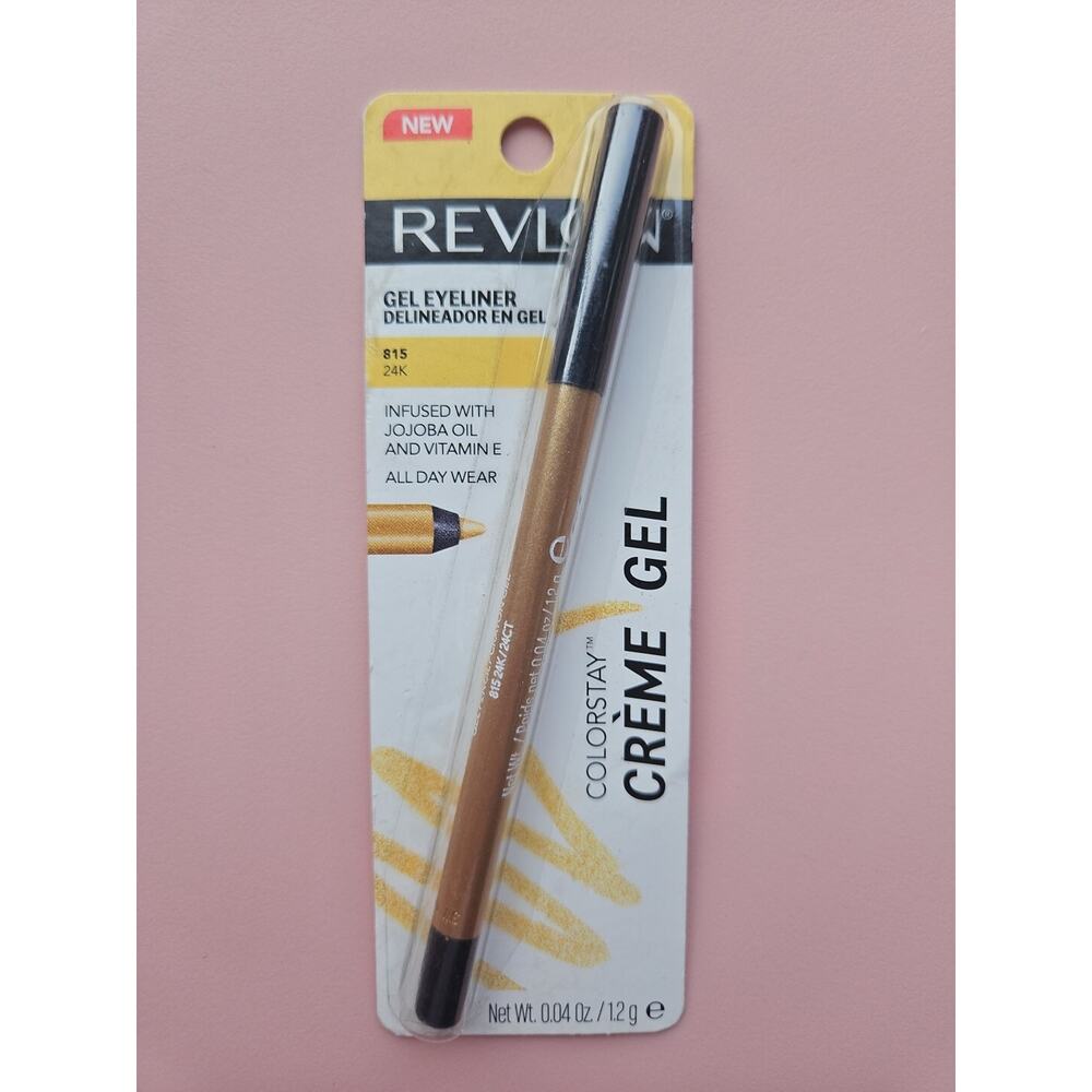 Revlon Colorstay Creme Gel Eyeliner # 815 24K Waterproof BRAND NEW IN BOX